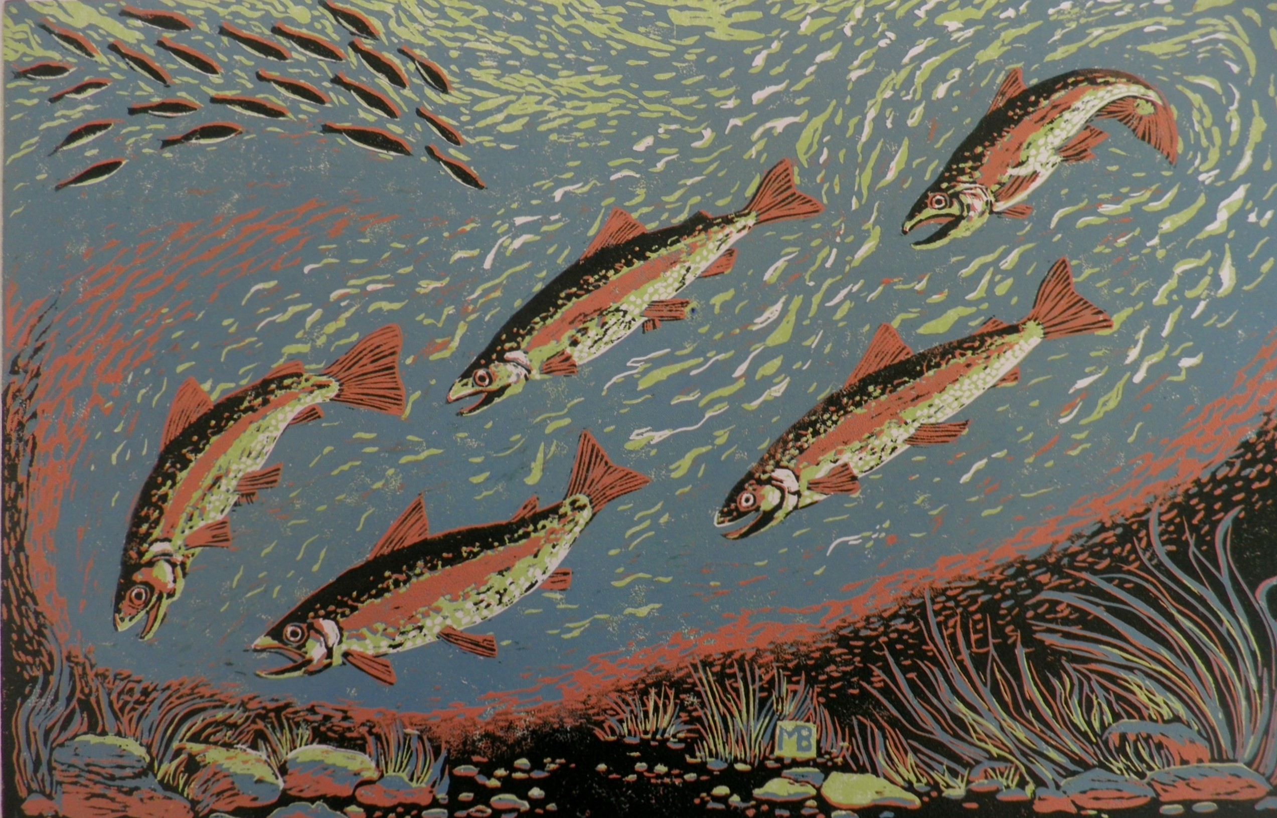 Painting of fish