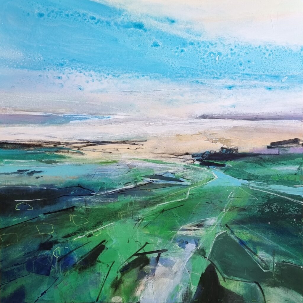 Painting of a seascape