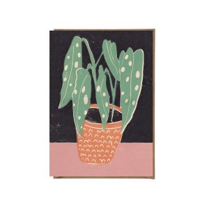 Begonia Plant Card