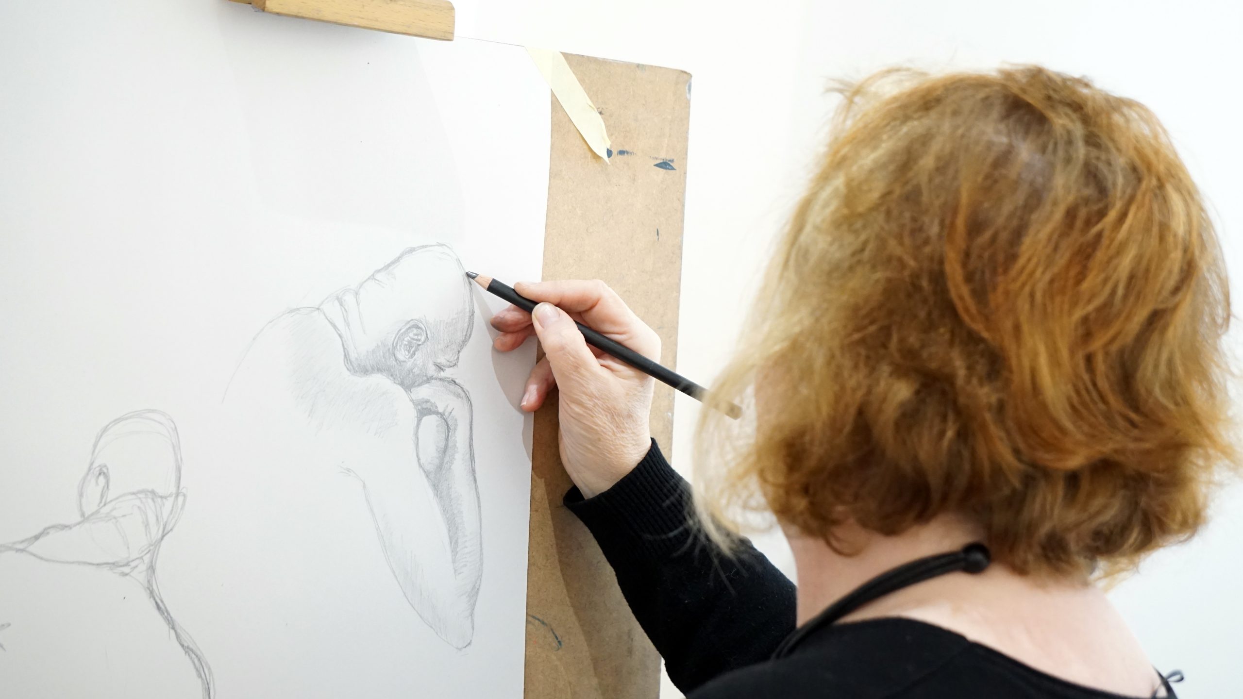 Life Drawing Studio Workshop with Paul Bartlett RBSA, February 2023