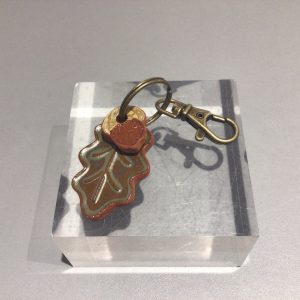 Oak Leaf Bag Charm