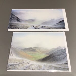 Snow Squall over Great Langdale Card