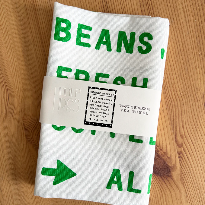 Veggie Brekkie Tea Towel - Image 2