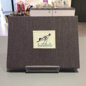 Embroidered Avocet Sketchbook