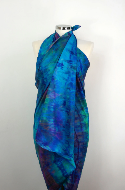 Large Atoll Hand-dyed