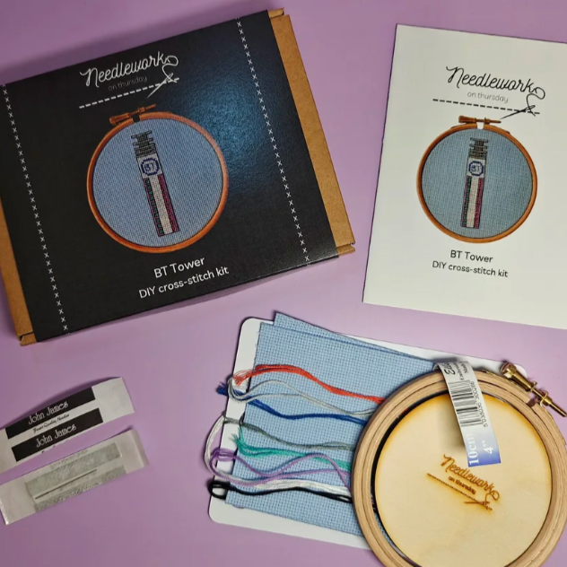 BT Tower Cross-stitch Kit