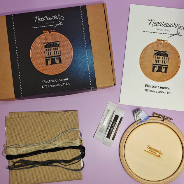 Electric Cinema Cross-stitch Kit
