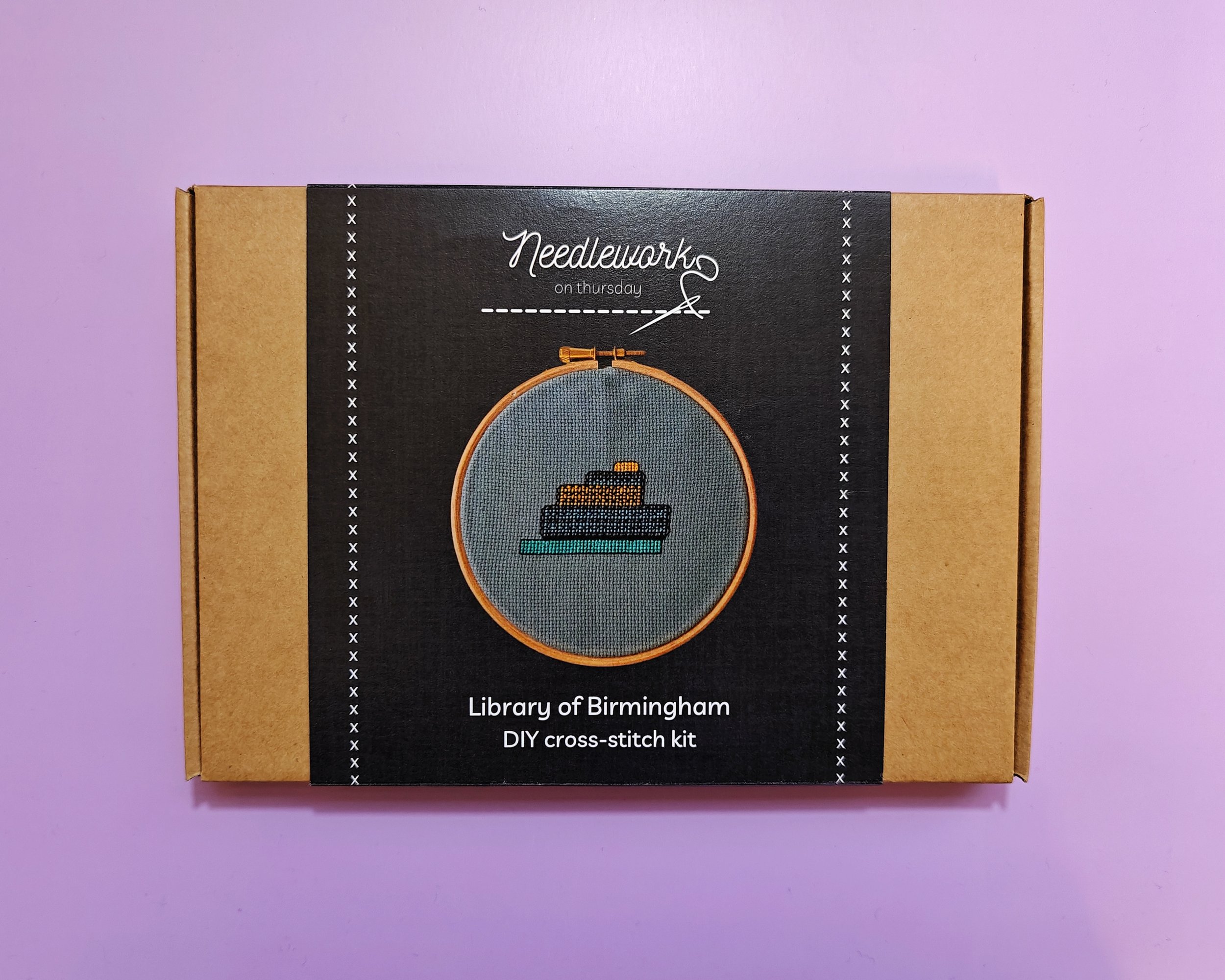 Library of Birmingham Cross-stitch Kit