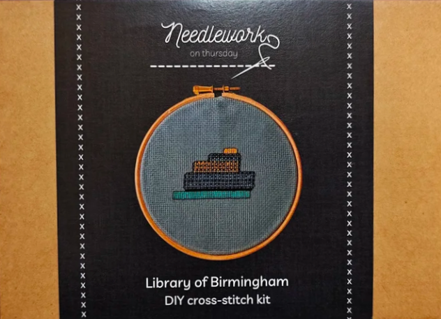 Library of Birmingham Cross-stitch Kit - Image 2