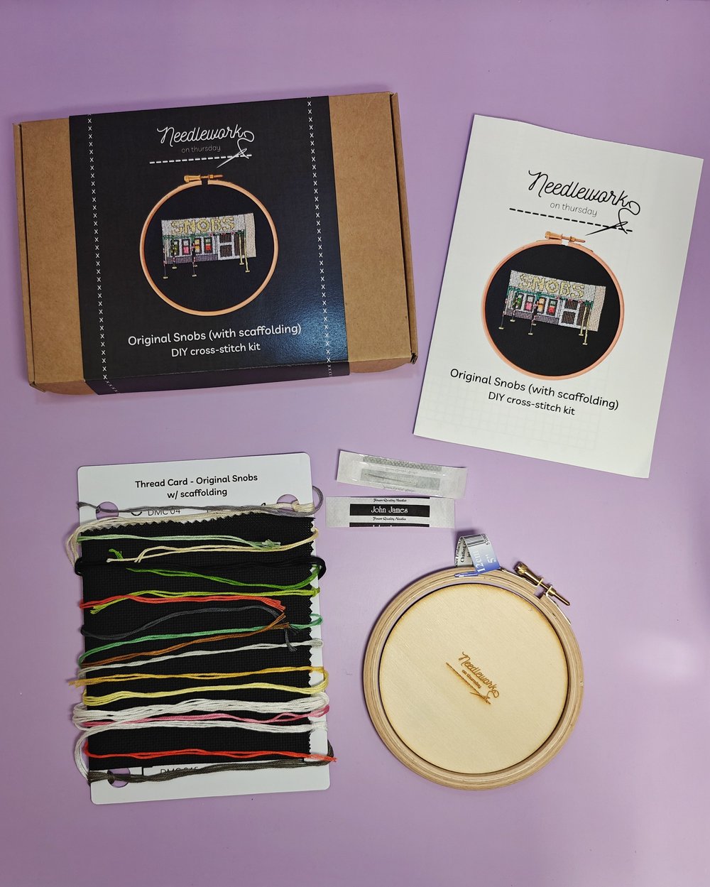 Snobs Cross-stitch Kit - Image 2