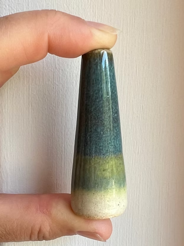 Light Pull in Sea Foam Glaze