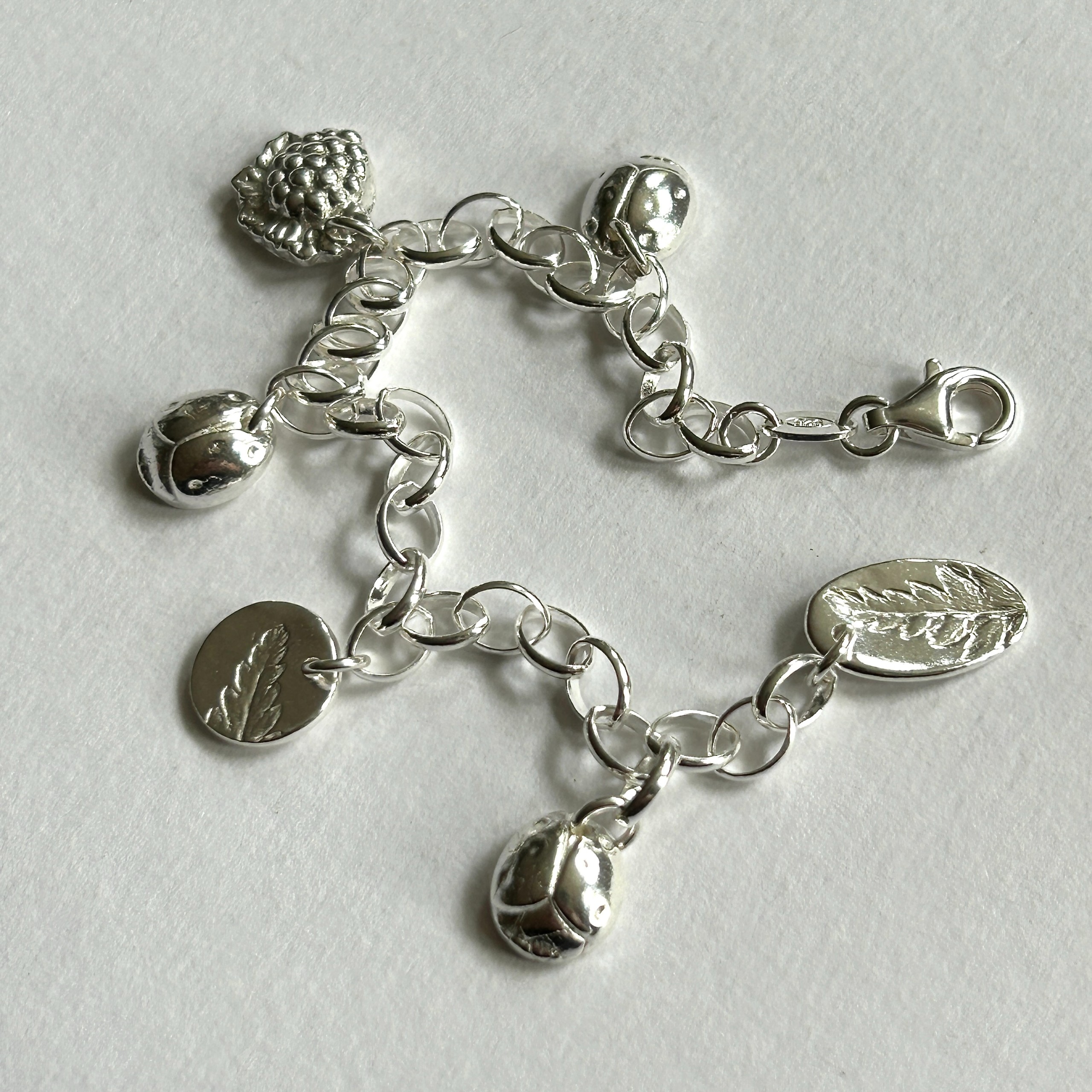 Wild Garden Charm Bracelet