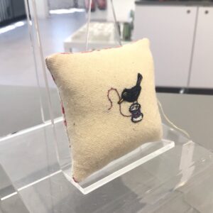 Small Embroidered Pin Cushion