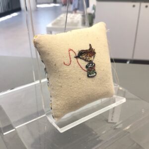 Small Embroidered Pin Cushion