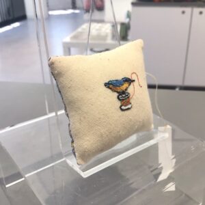 Small Embroidered Pin Cushion