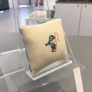 Small Embroidered Pin Cushion
