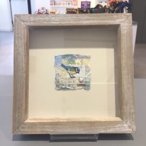 Embroidered Blue Tit