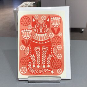 Orange Cat Card