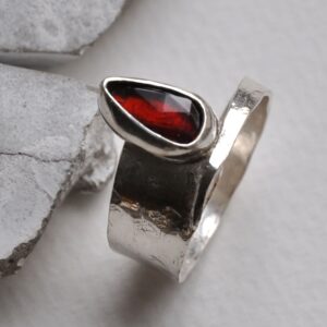 Garnet Wrap Ring
