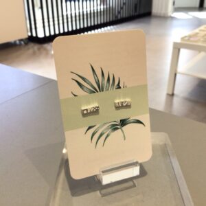 Birch Bark Studs